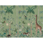 motivtapete-giraffe-stroll-emerald