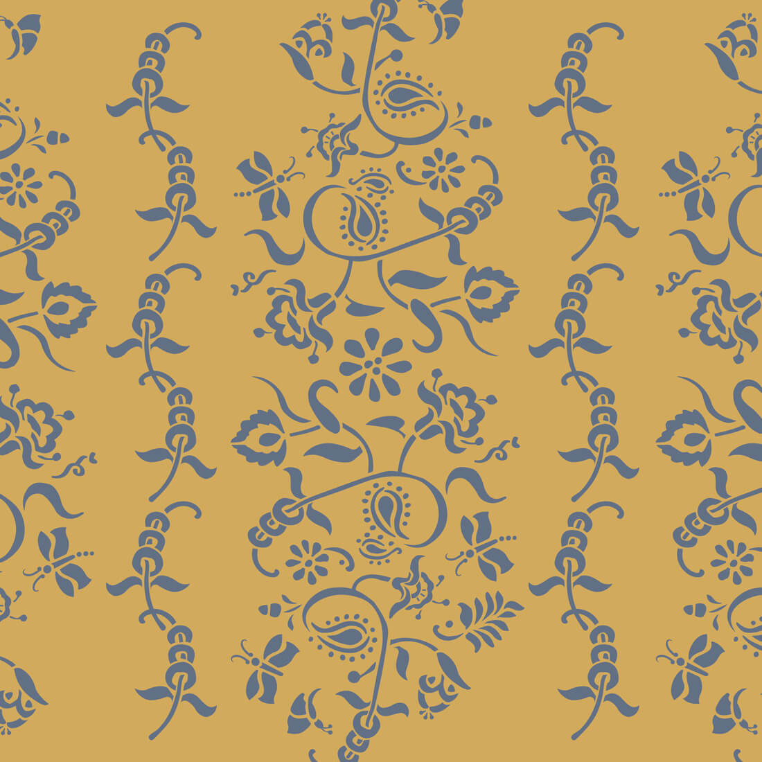 paisley-floral-garland-mustard-mix-and-old-violet-1