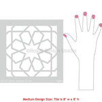 rabat-tile-schablone