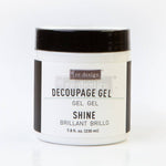 redesign decoupage gel shine