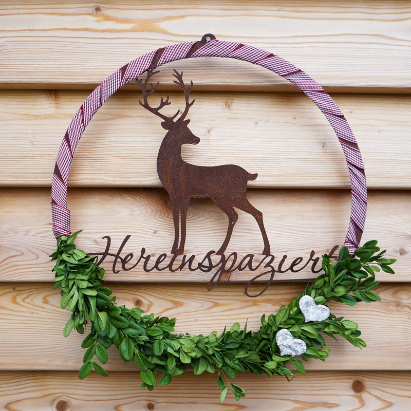 rosteisen-haengeschild-hirsch-hereinspaziert-mood