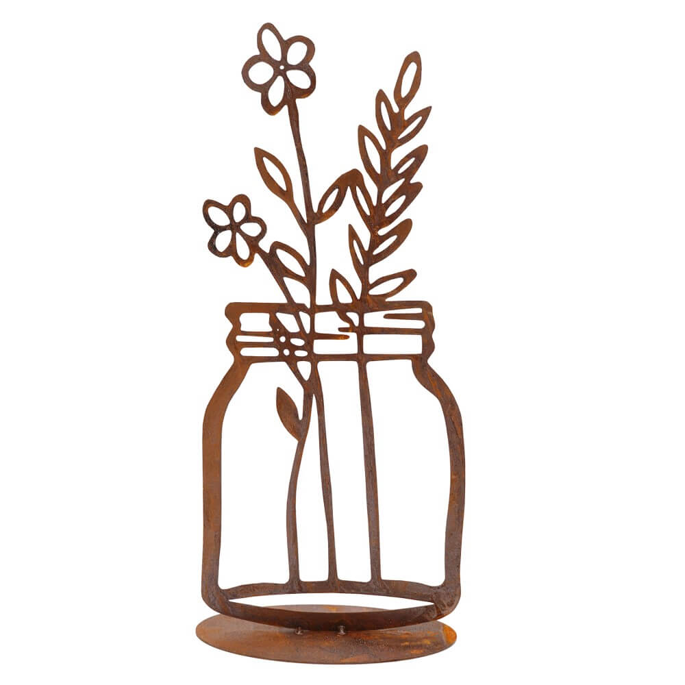 rosteisen blumenvase anna