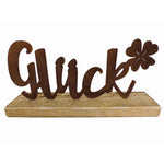 rosteisen schriftzug glck hd
