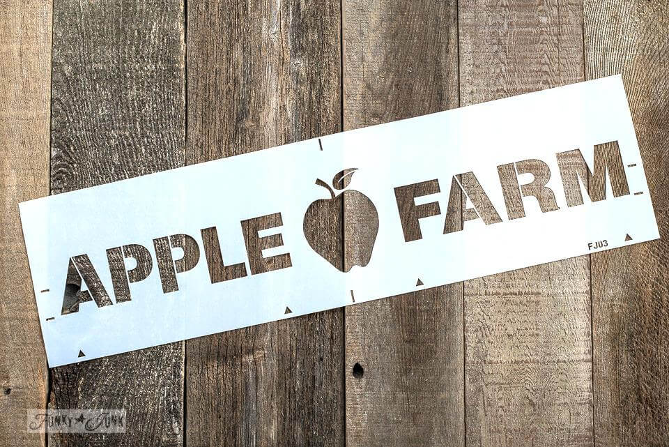 schablone-apple-farm