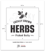 schablone-herbs-folie
