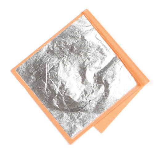 schlagmetall-silber