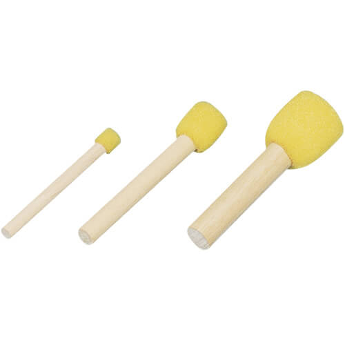 schwammpinsel-set