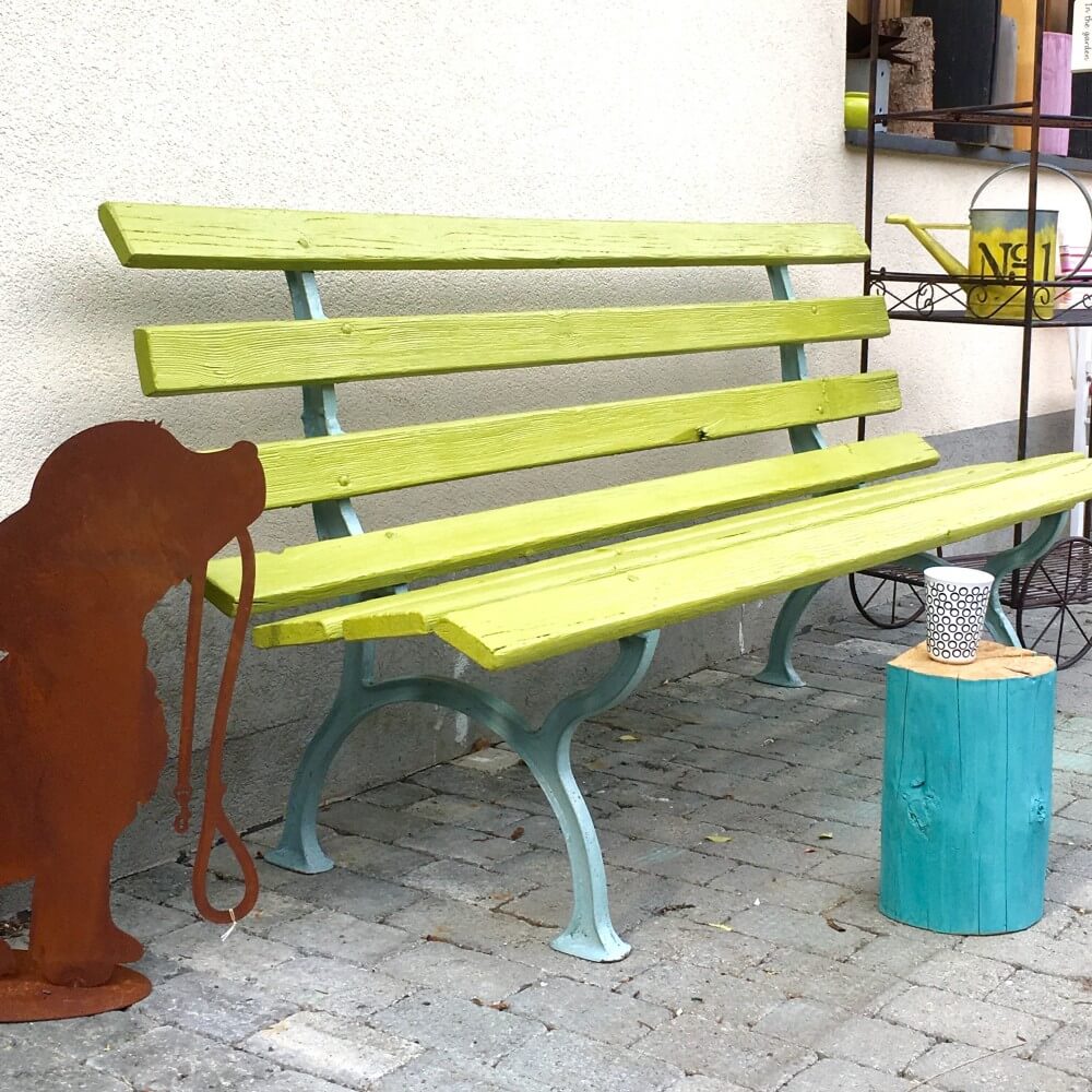 sitzbank annie sloan kreidefarbe firle