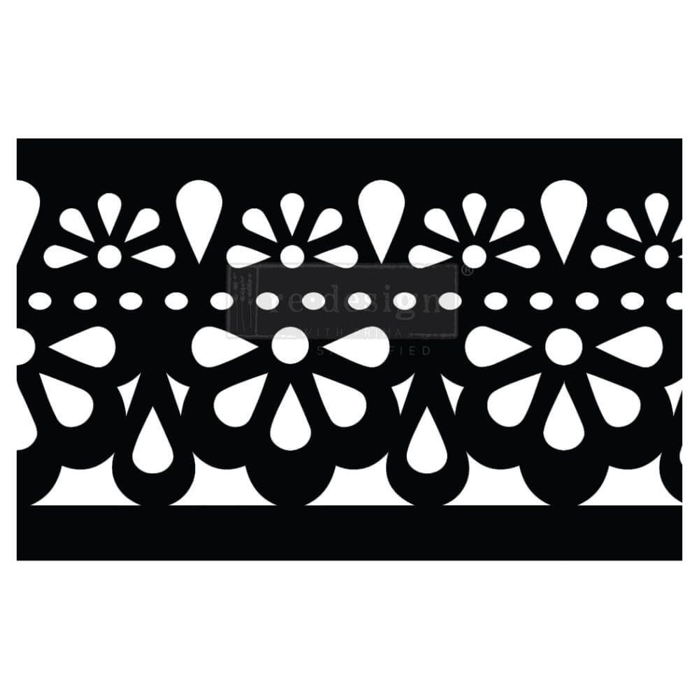 stick and style klebeschablone classic lace