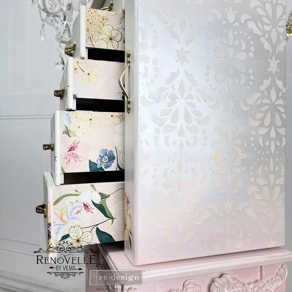 stick and style klebeschablone damask flourish mood4