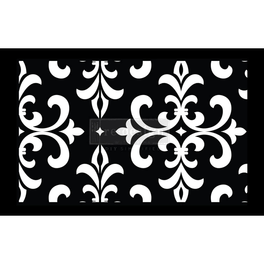 stick and style klebeschablone modern damask