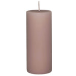 stumpenkerze-rosa-malva