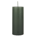 stumpenkerze-tiefgruen-15cm