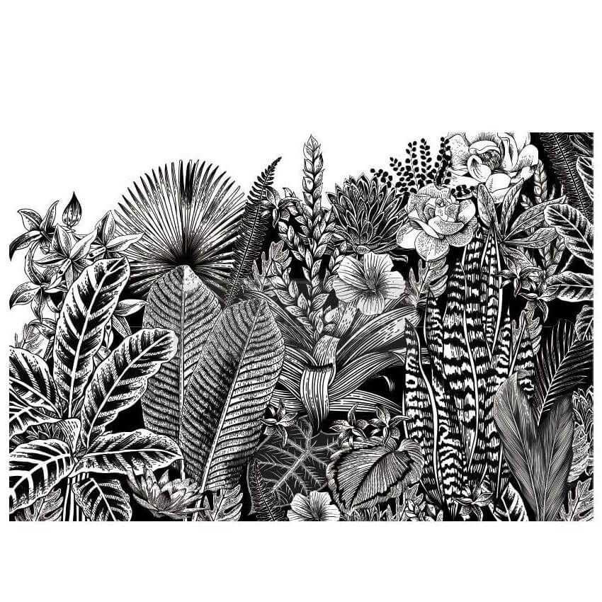 transferfolie abstract jungle