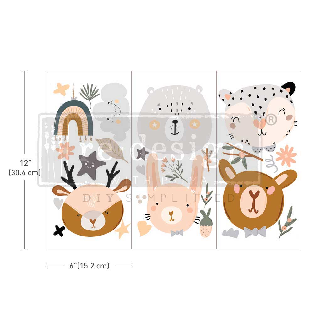 transferfolie boho critter