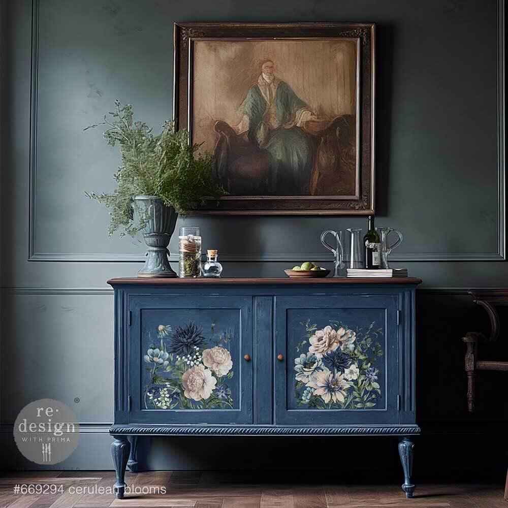 transferfolie cerulean blooms mood