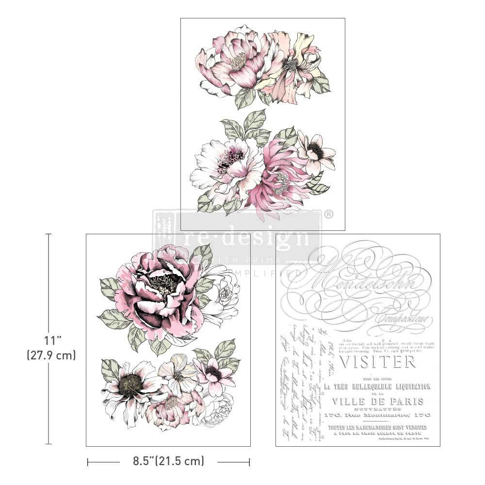 transferfolie desert rose