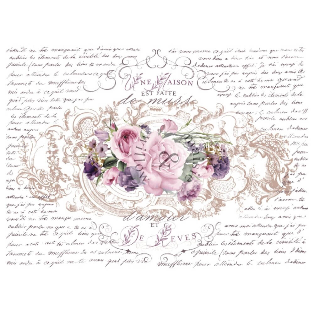 transferfolie floral poems