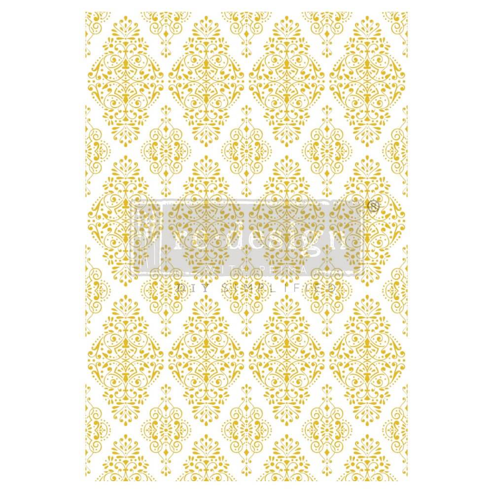 transferfolie kacha gold damask