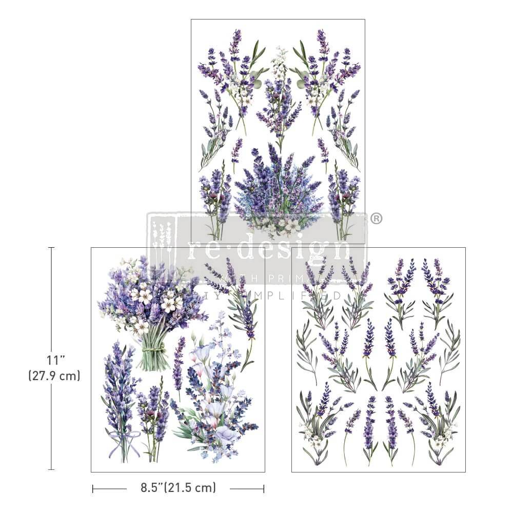 transferfolie lavender bunch