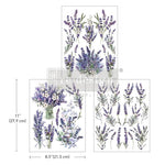 transferfolie lavender bunch