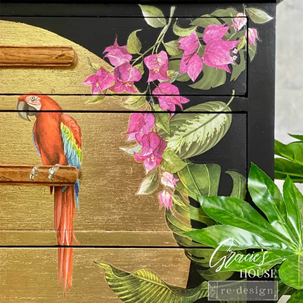 transferfolie tropical birds mood