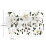 transferfolie white magnolia