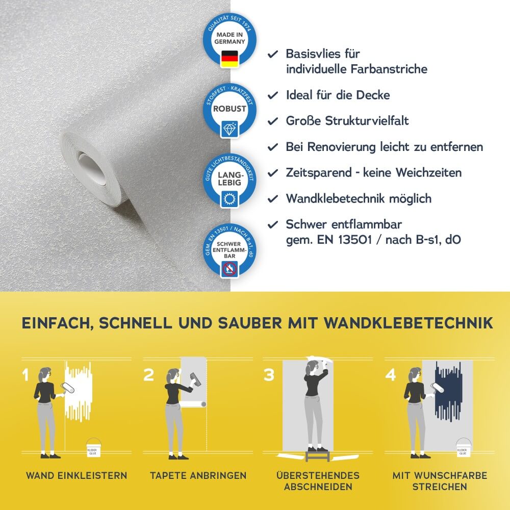 ueberstreichbare vliestapete meistervlies pro 310811_vorteile