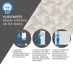vliestapete 3D wuerfelmuster 385061_12