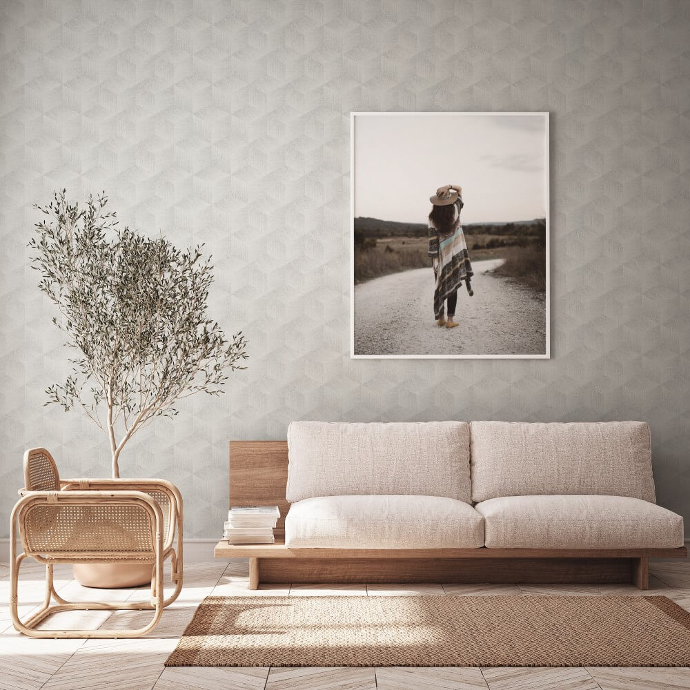 vliestapete 3D wuerfelmuster 385062