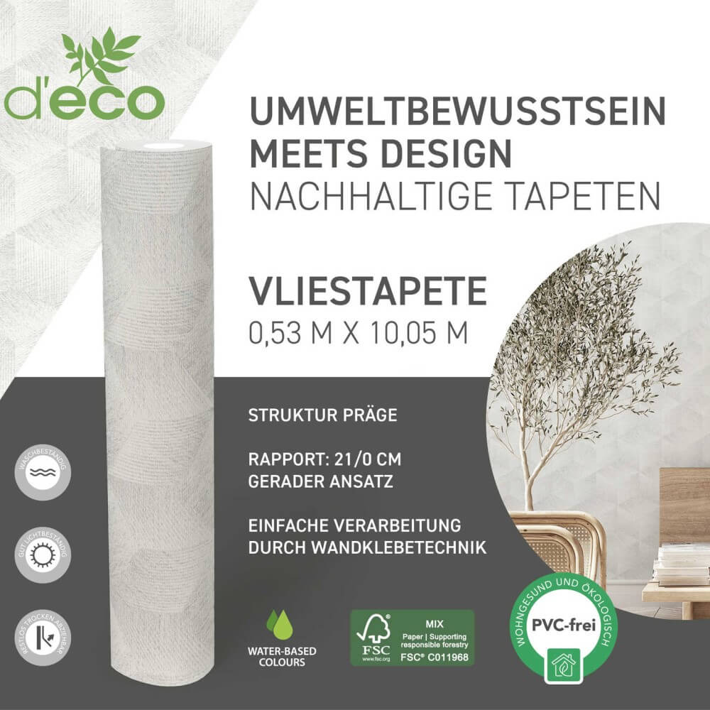 vliestapete 3D wuerfelmuster 385062_11