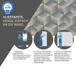 vliestapete 3D wuerfelmuster 385063_12