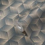 vliestapete 3D wuerfelmuster 385063_7