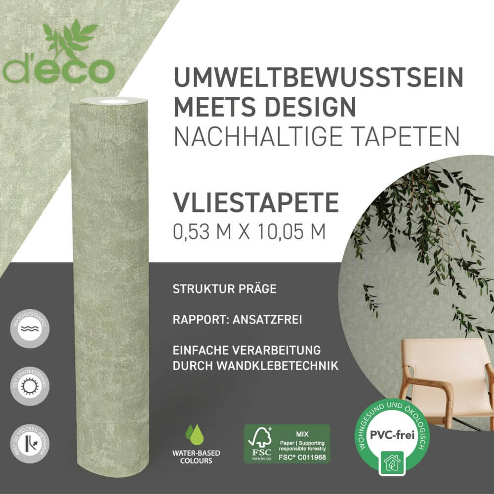 vliestapete betonoptik natural living 386392_10