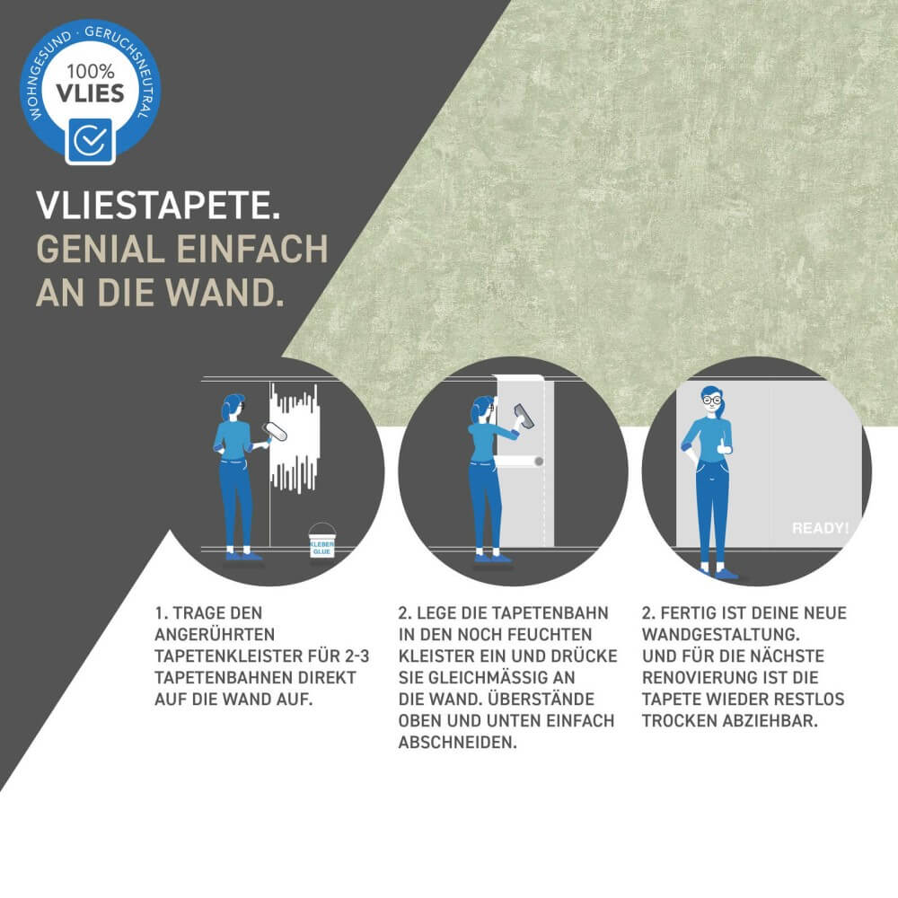 vliestapete betonoptik natural living 386392_11