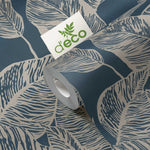 vliestapete blattmuster natural living 386631_8