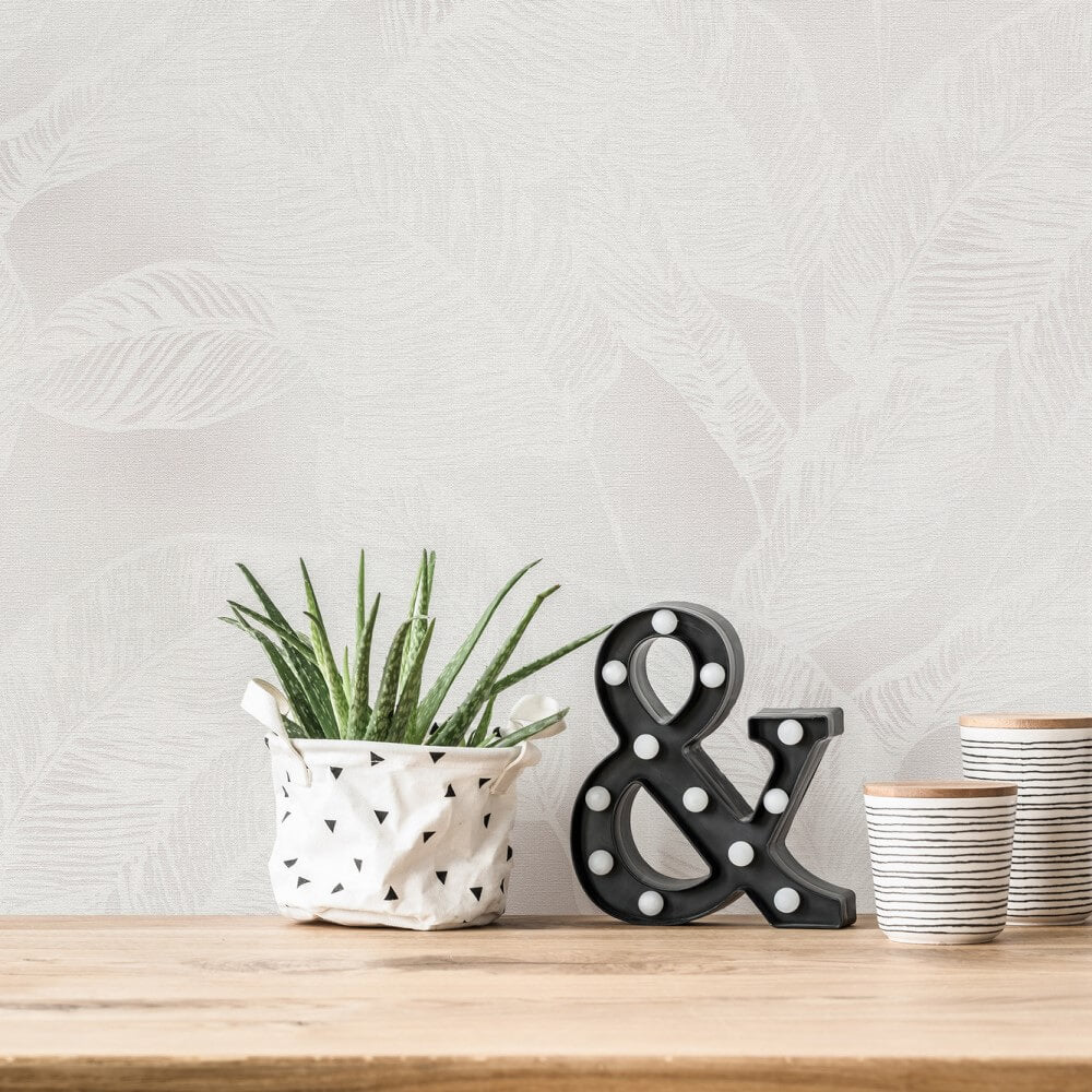 vliestapete blattmuster natural living 386632_3