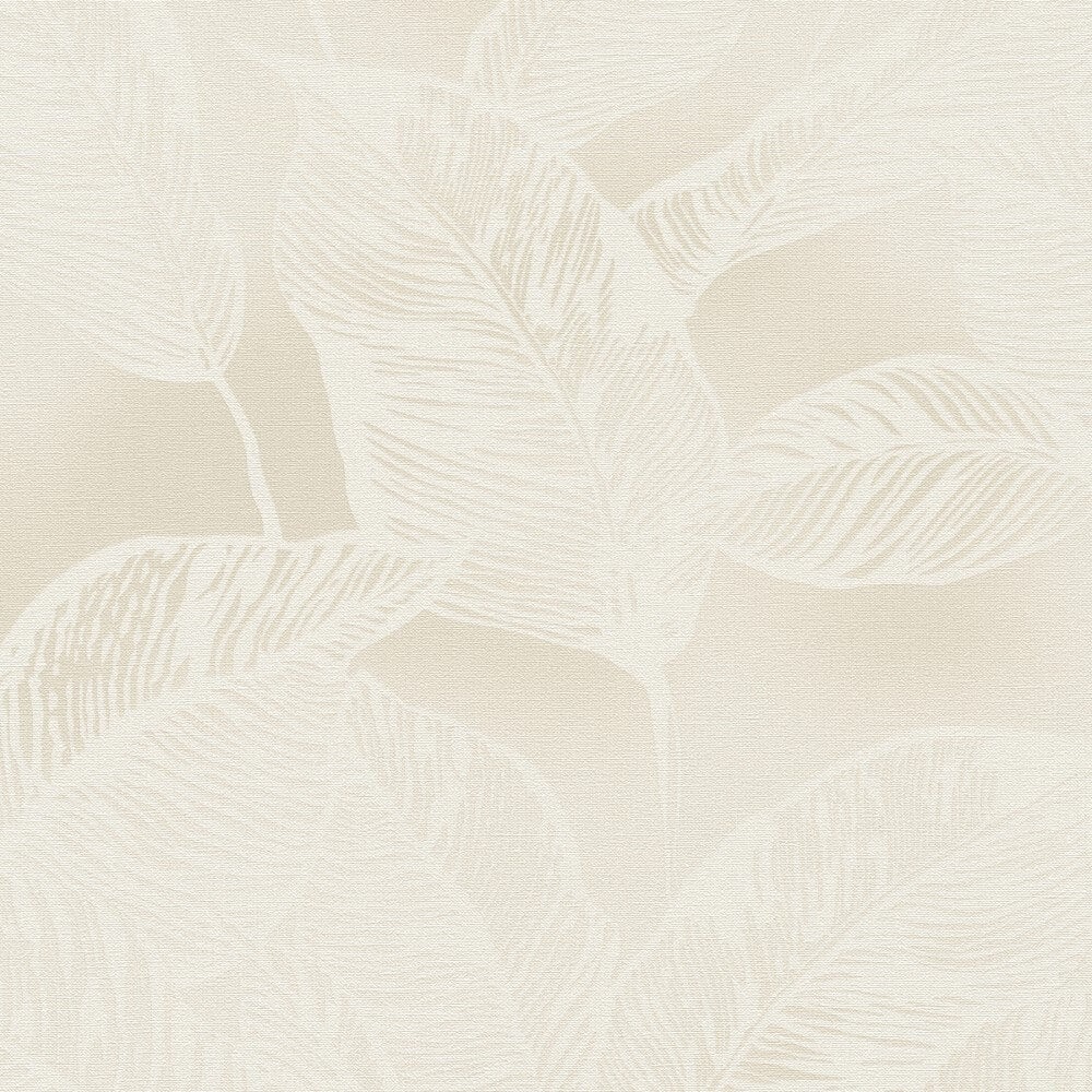 vliestapete blattmuster natural living 386633-3