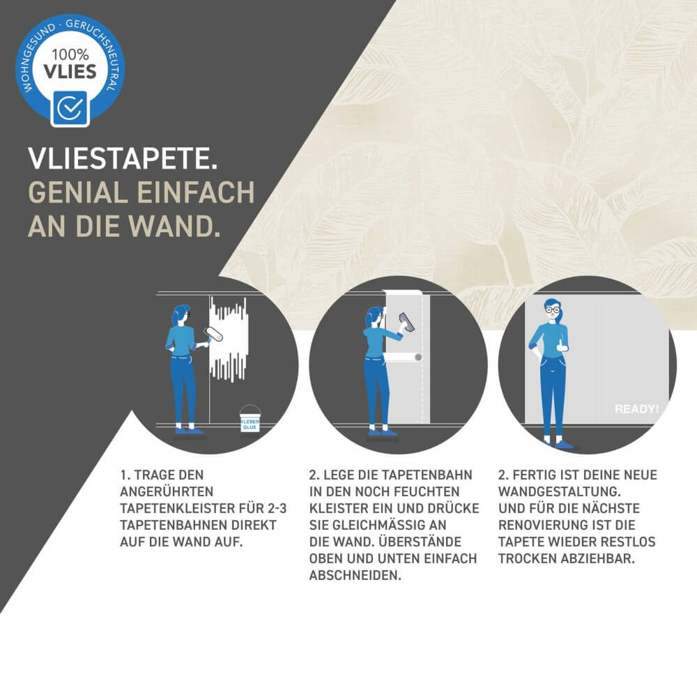 vliestapete blattmuster natural living 386633_12