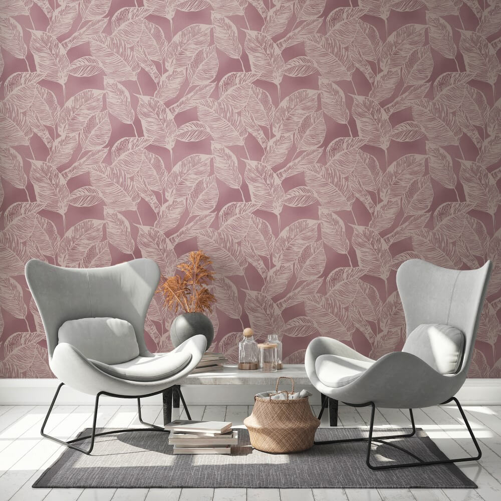 vliestapete blattmuster natural living 386634_3