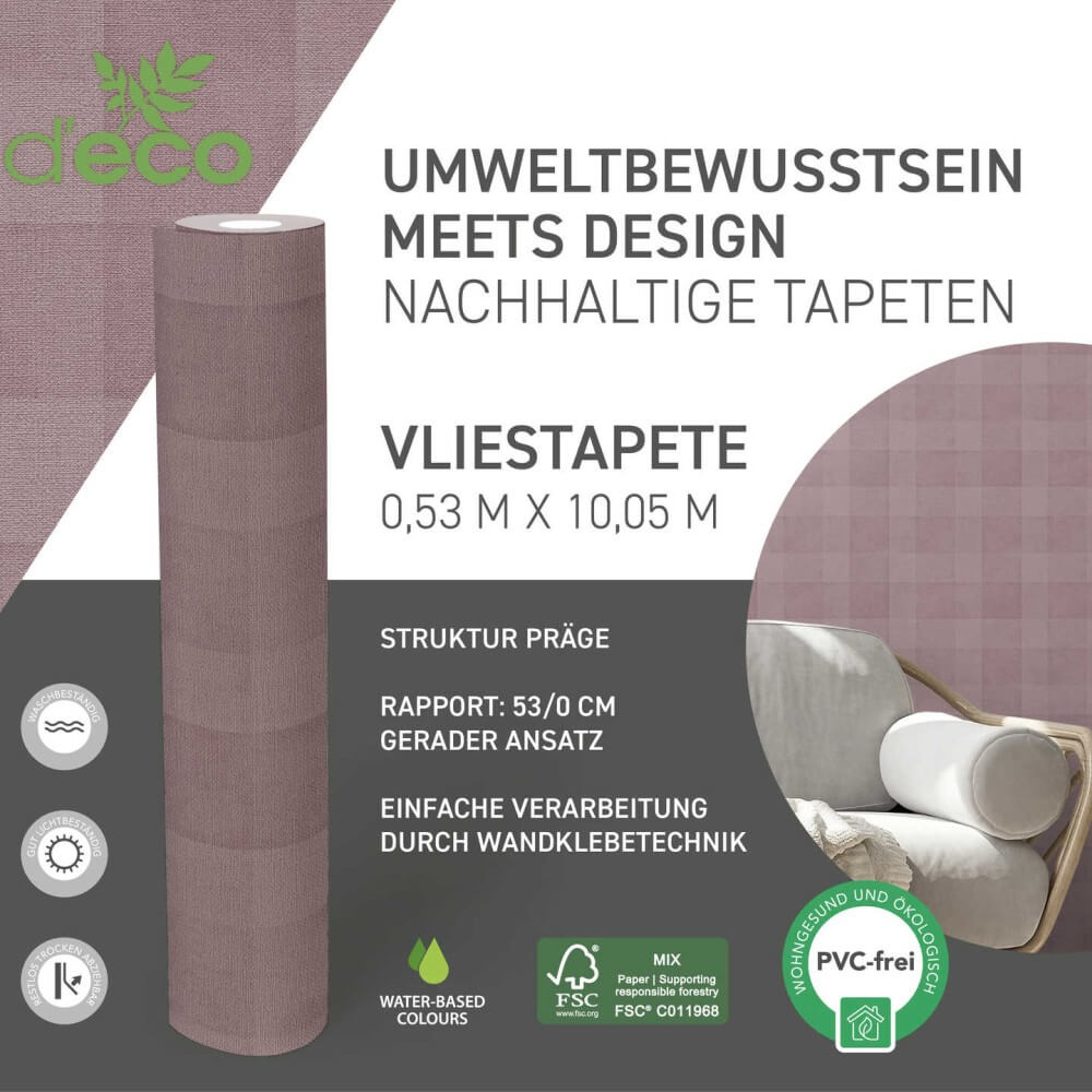 vliestapete karomuster 386645_11