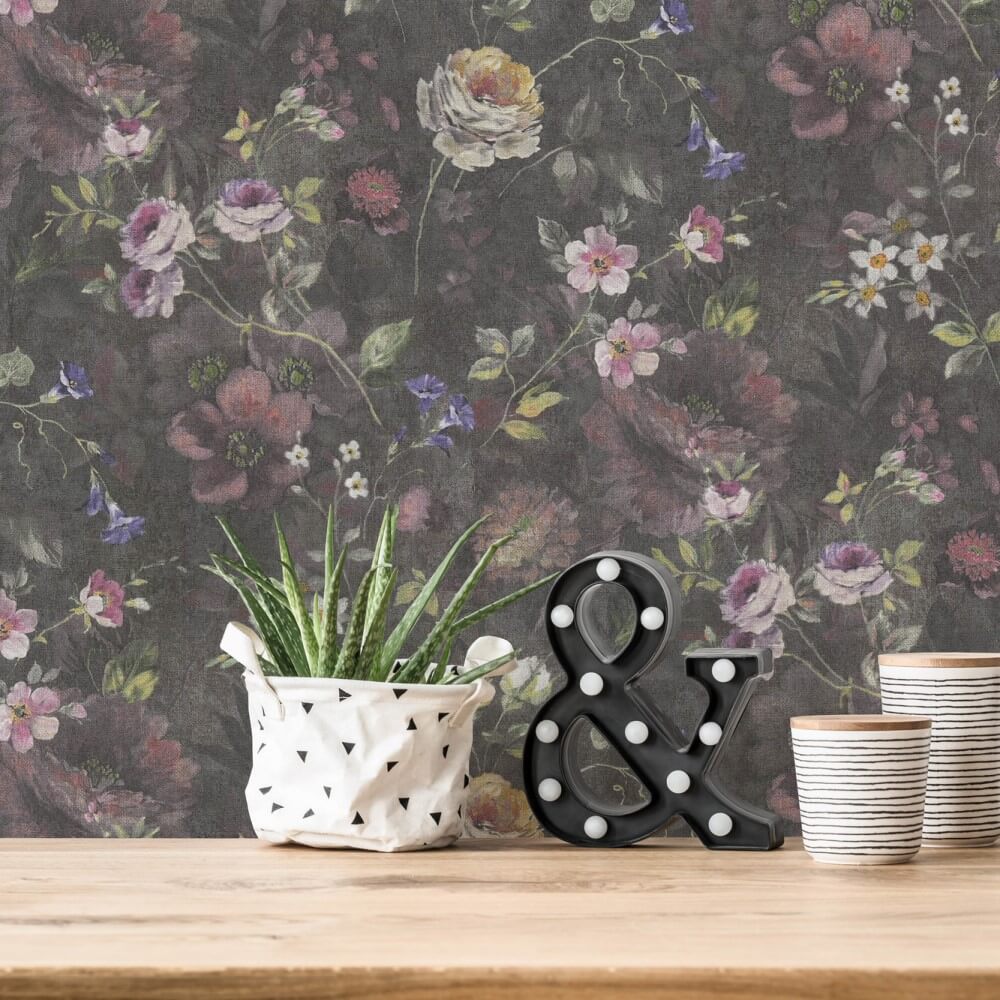 vliestapete natural living blumenmuster 386361_5