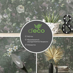 vliestapete natural living blumenmuster 386362_11