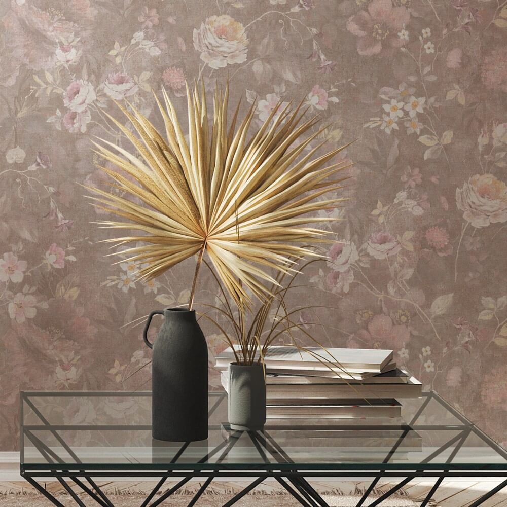 vliestapete natural living blumenmuster 386363_6