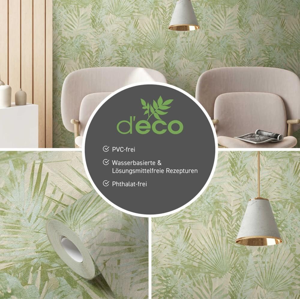 vliestapete natural living dschungelbltter 386381_11