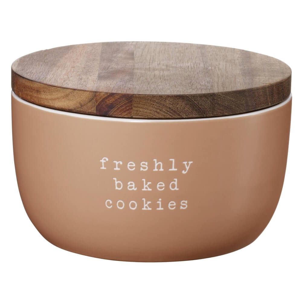 vorratdose hey freshly baked cookies klein