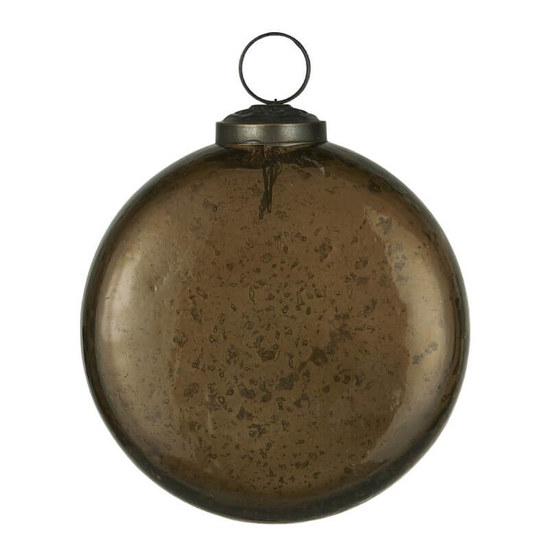 weihnachtskugel-pebbled-glas-chocolate-10cm